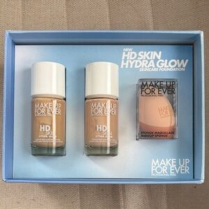 Makeup Forever HD Skin Hydra Glow Foundation Duo - Cream and Tan